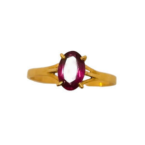 Bague en Or Jaune 18K - Taille 63 - 1.16G