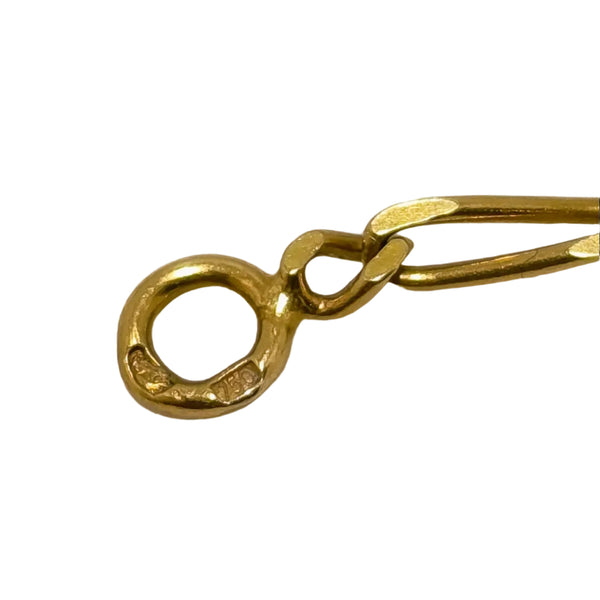 Collier matinée en or jaune 18k