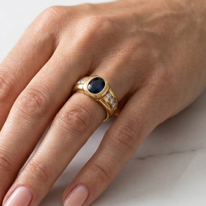 Jonc en or jaune 18 K - Taille 55