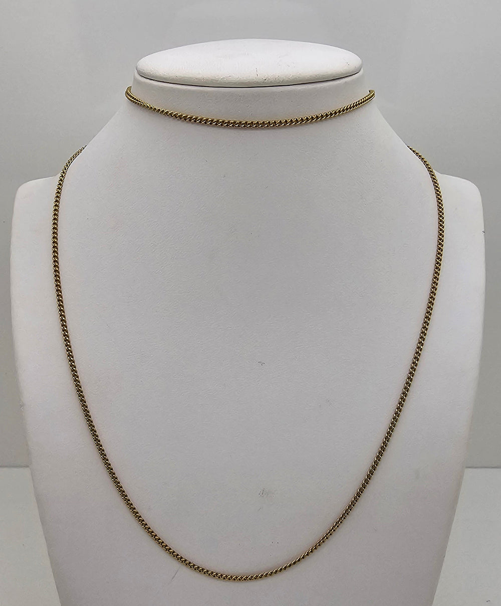 Collier Sautoir en Or Jaune Maille 18K - 7.23G
