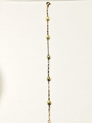Bracelet en or jaune 18K 2.21 Grs
