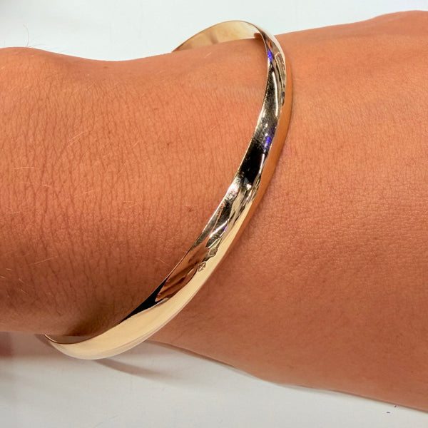 Bracelet Jonc Or Jaune 18k
