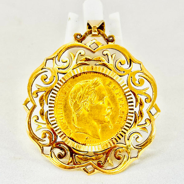 Porte Pièce en Or Jaune 18K - 13.99g