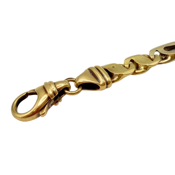 Bracelet Gourmette Or Jaune 18 Carats