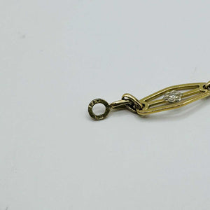 Bracelet  en or jaune 18 carats 16.3cm