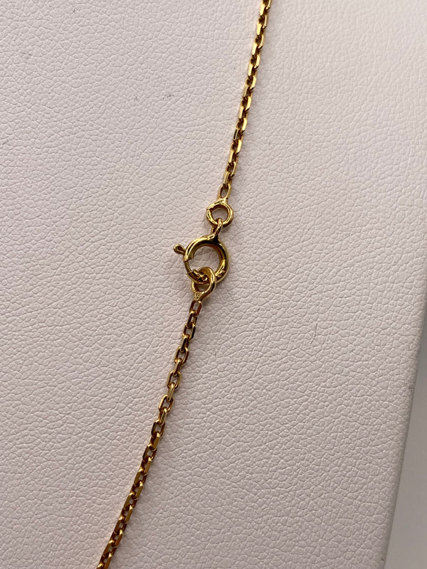Collier en or jaune 18k - 3.63 G