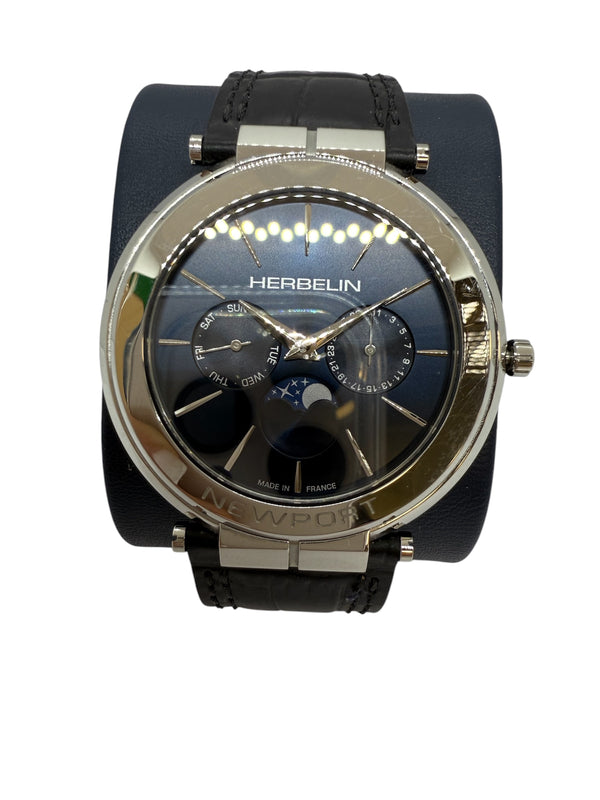 Montre Michel Herbelin Slimport 2023 - Acier et Cuir