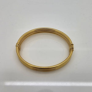 Bracelet Jonc Or Jaune 18 K - 13.51 G