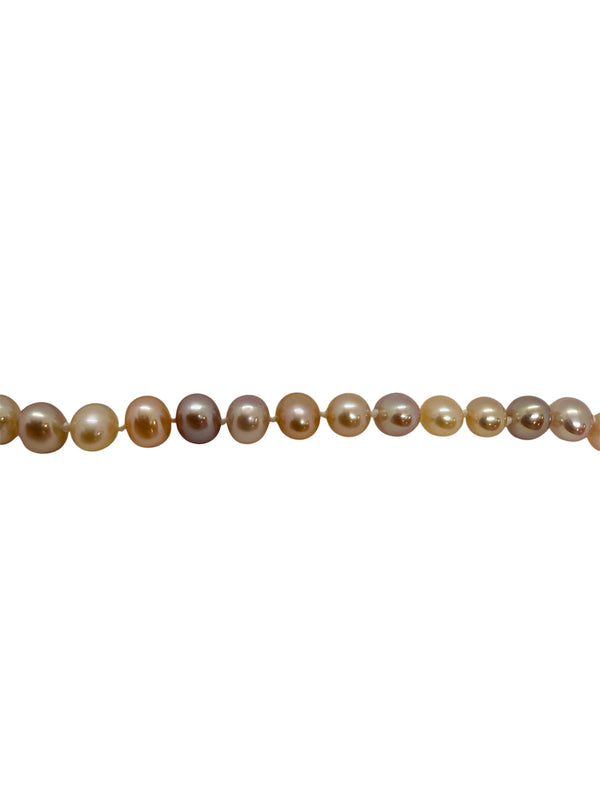 Bracelet perles en Or Jaune 18K - 7.46 Grs