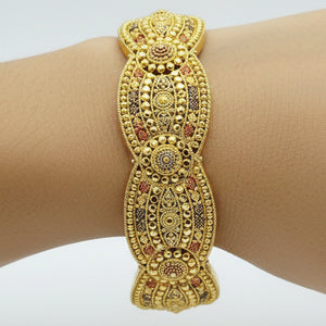 Bracelet manchette en or 22K - 6.5cm - 36.23gr