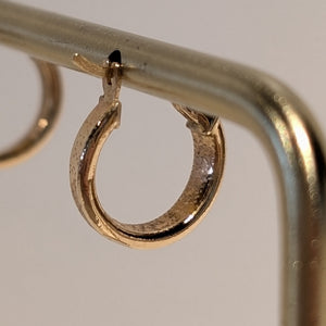 Créoles Or Jaune 18 K - 1.04 G