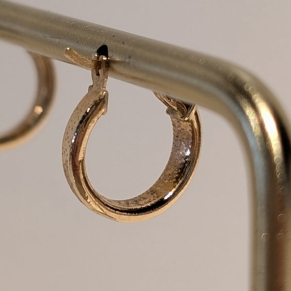 Créoles Or Jaune 18 K - 1.04 G