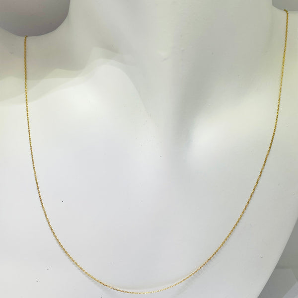 Collier Princesse en Or Jaune 18k - 1.20 G