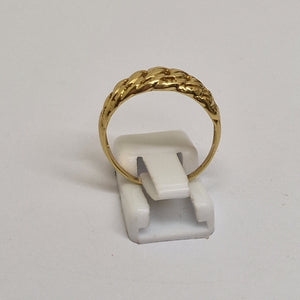 Bague en Or Jaune 18K Taille-59
