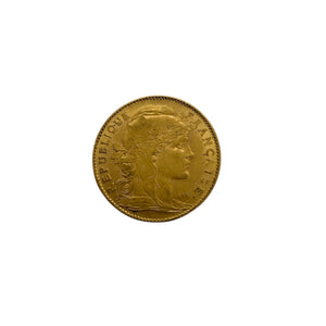 10 Francs Napoléon III Or Jaune 1857 - 3.19G