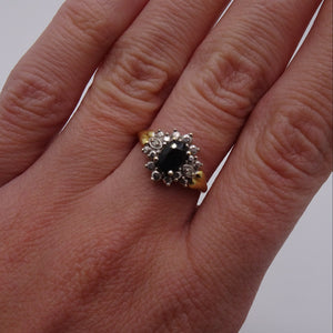 Bague Marguerite Or Jaune 18K - Taille 53