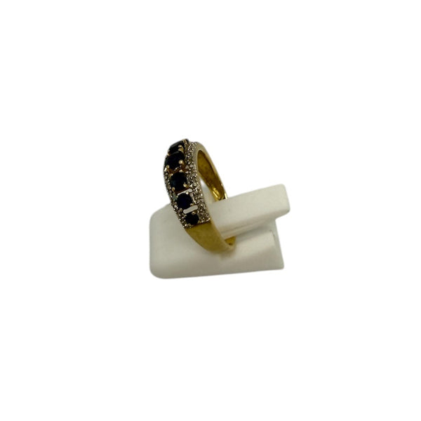 Bagues en Or Jaune et Blanc 18K Taille 51 - 2.66 G