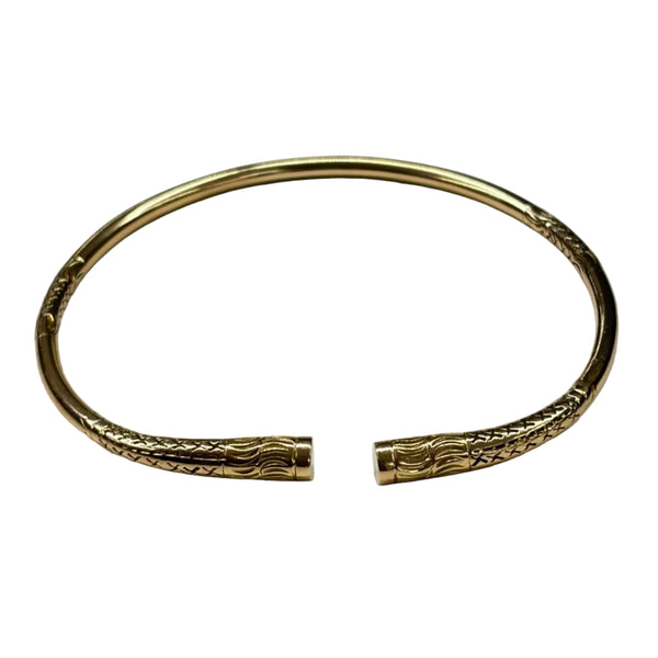 Bracelet Jonc en Or Jaune 18k