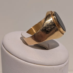 Bague Chevalière en Or Jaune 18 Carats