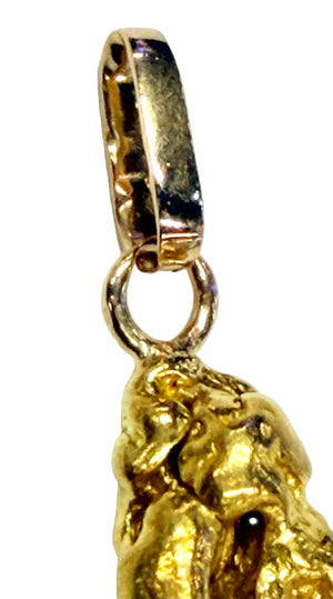 Pendentif Pépite d'Or 18k - 11.18 G