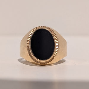 Bague Chevalière en Or Jaune 18 Carats
