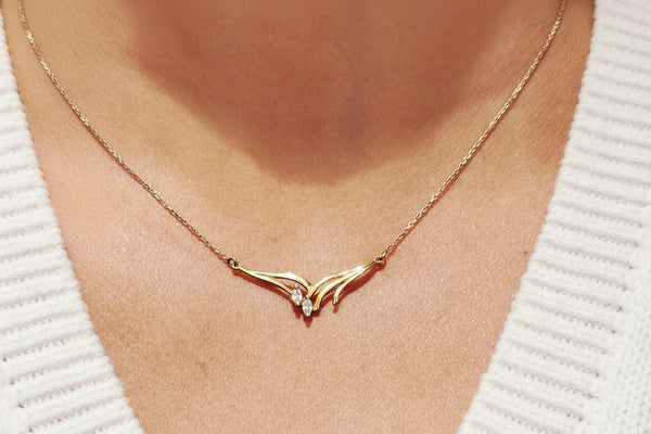 Collier Princesse en Or Jaune 18 k - 2.56 G