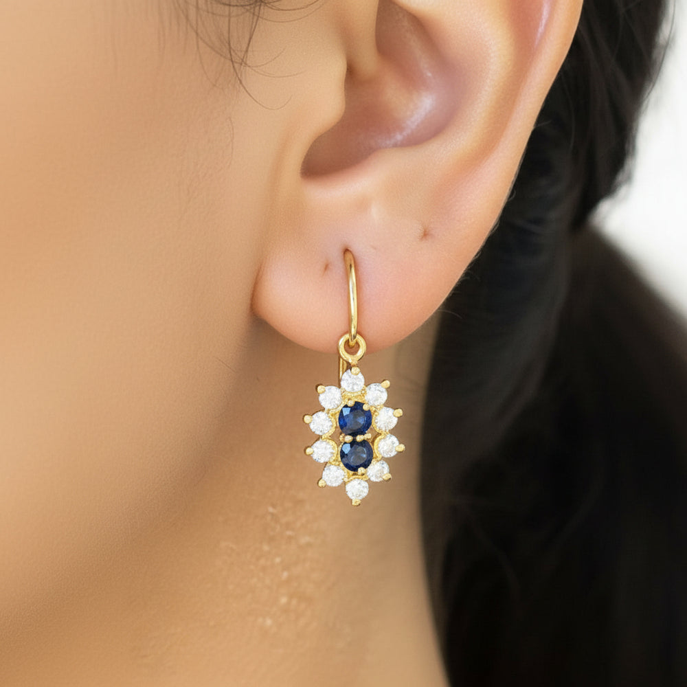Boucles d'oreilles en Or jaune 18K - 1.96G