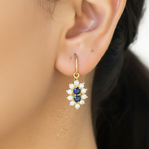 Boucles d'oreilles en Or jaune 18K - 1.96G