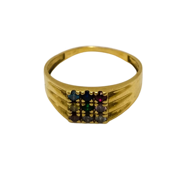 Bague en Or Jaune 18K - 4.20G - Taille 66