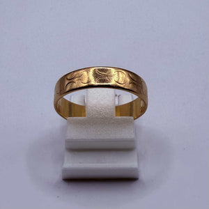 Bague Alliance en Or Jaune - Taille 55