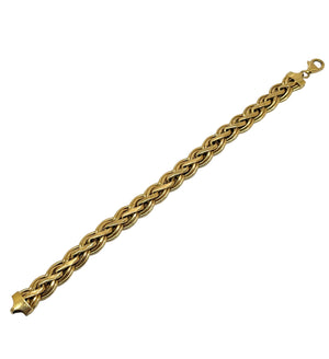 Bracelet Maillé en Or Jaune 18k - 10.65 G