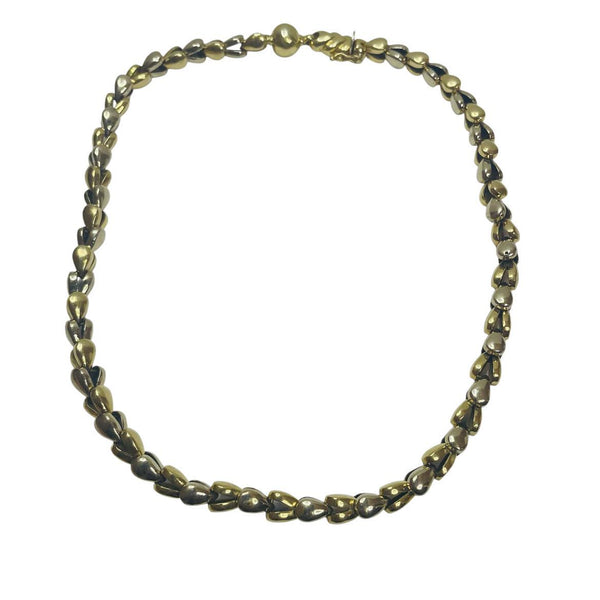 Collier Ras du Cou en Or Jaune 18K 50.55 Grs