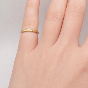 Alliance en Or Jaune 18k - 1.56 G