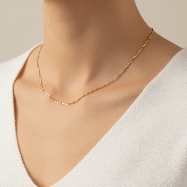 Collier Princesse en Or Jaune 18 Carats 750