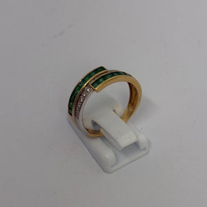 Bague 2 Ors 18 K - Taille 56 - 3.42 G