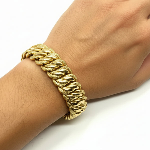 Bracelet en Or Jaune 18k -  37.60 G