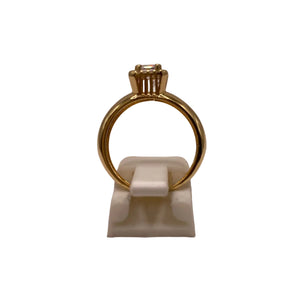 Bague en Or Jaune et Oxyde de Zirconium 18k