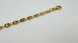 Bracelet Maillon Grain de Café Or 18 K - 4.20 G