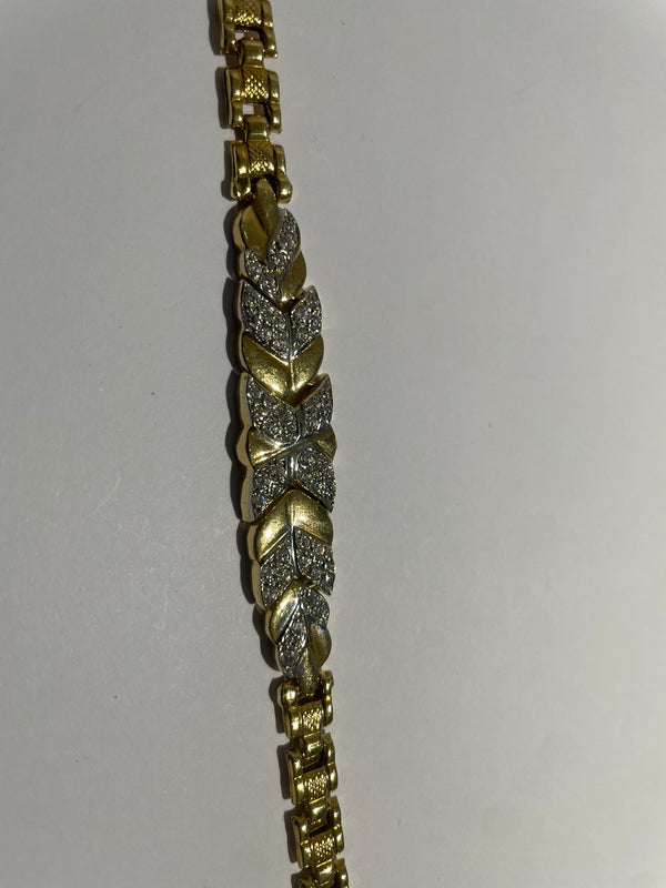 Bracelet Maillon Vénitien Or Jaune 18K 13.31 Grs