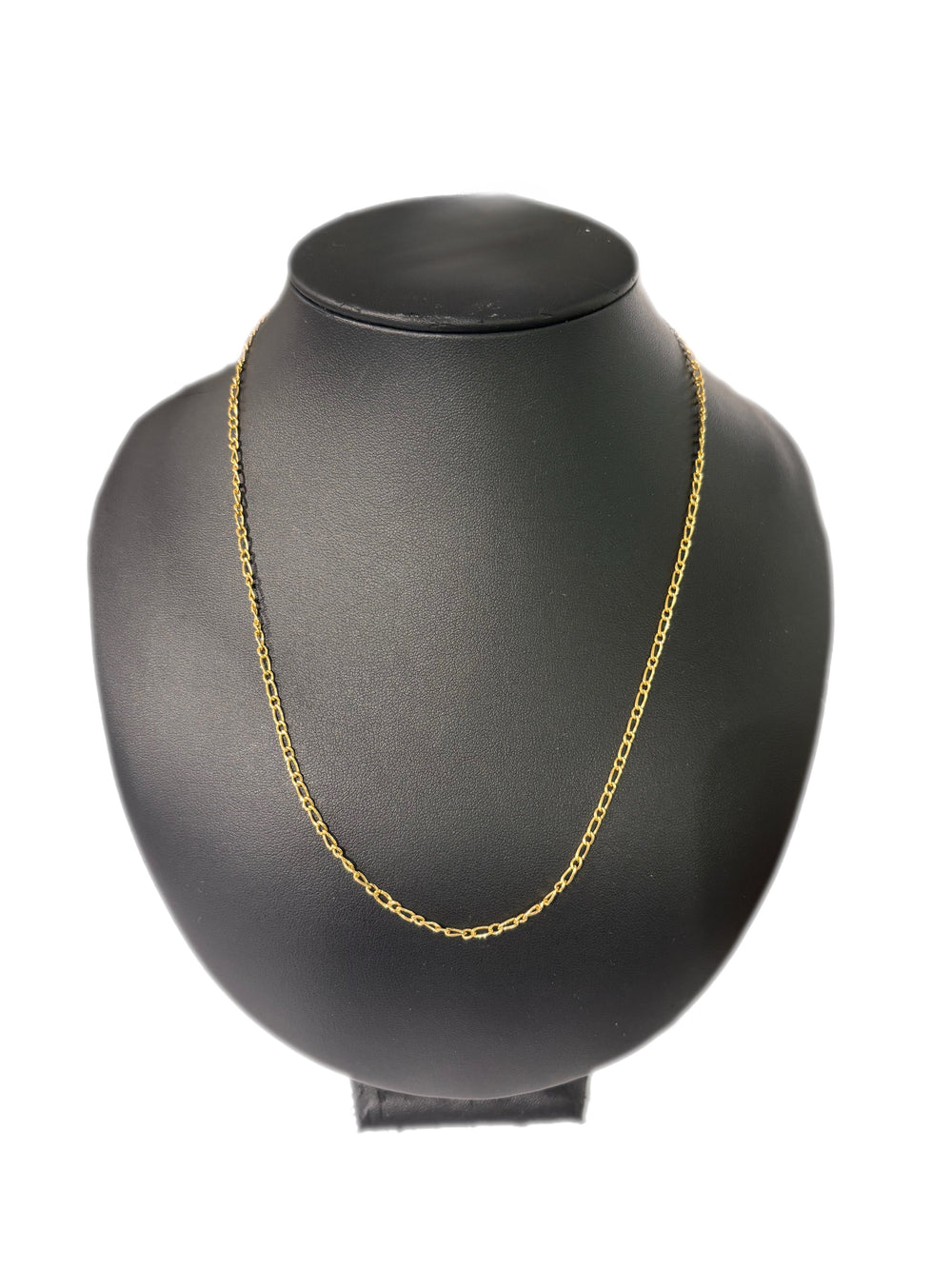 Collier Sautoir en Or Jaune 18 Carats Figaro 50cm