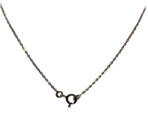 Collier Princesse Or Blanc 18K - 2.20 G