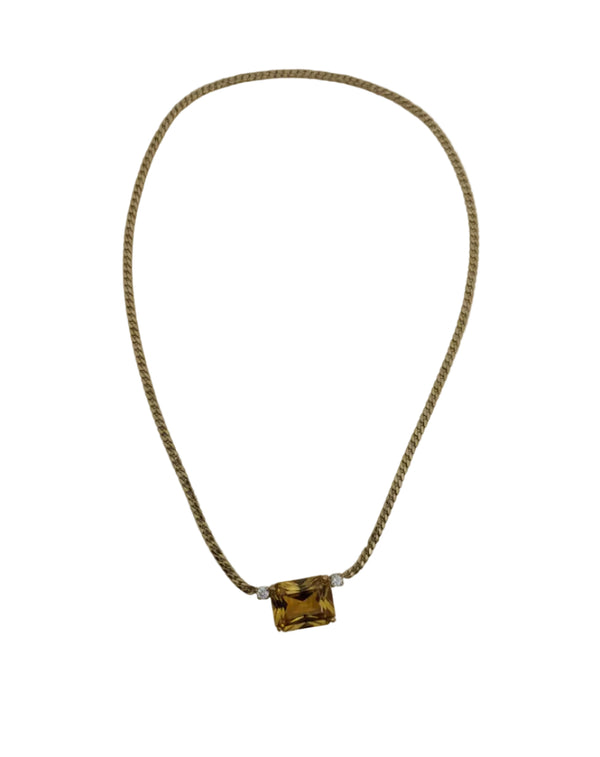 Collier Or Jaune 18 carats Maille Anglaise