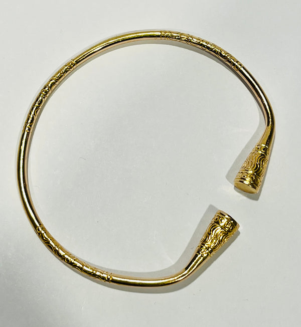 Jonc en Or Jaune 18 K - 22.74 G