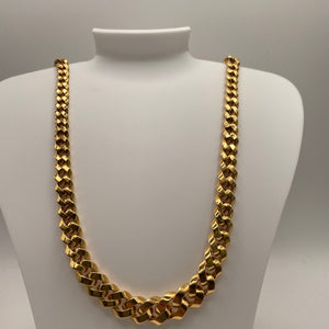 Collier Ras du Cou en Or Jaune 18K - 21.23g