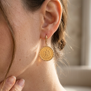 Boucles d'oreilles en Or Jaune 18K -  5.89G
