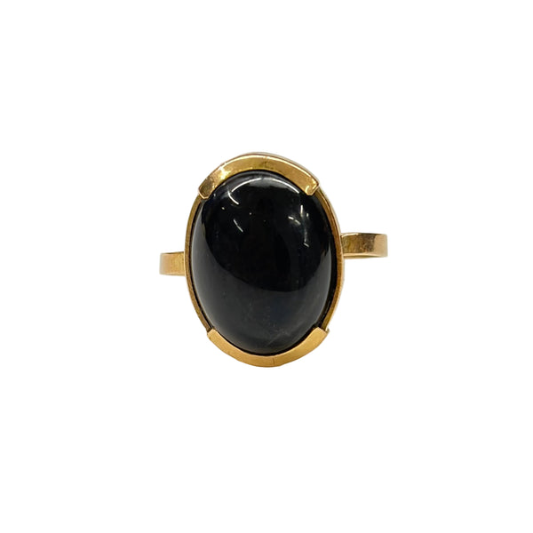 Bague Empierrée en or jaune 18K