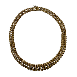 Collier ras de cou en or jaune 18K 33.42 Grs