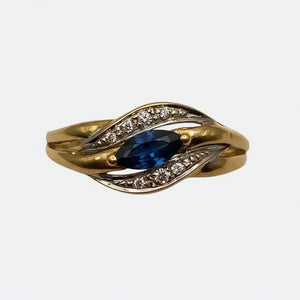 Bague en or jaune 18K - 1.55 G