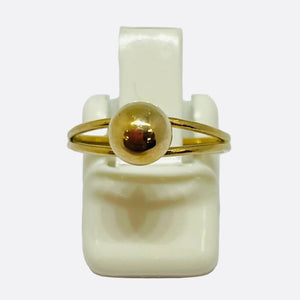 Solitaire en Or Jaune 18 k - 1.35 G