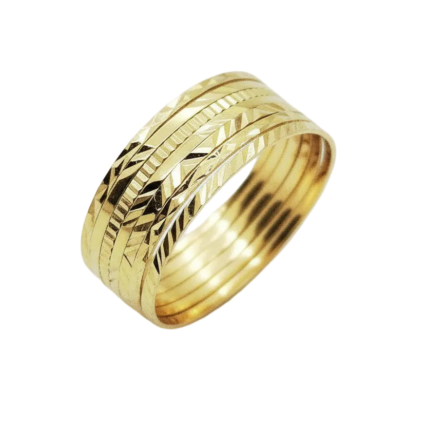 Semainier en Or Jaune 18K - T55 - 2.42gr